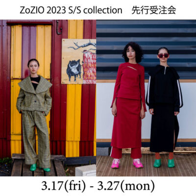 ZoZIO 2023A/W collection 先行受注会