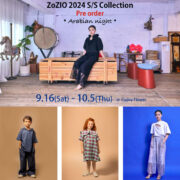 ZoZIO 2024 S/S collection 先行受注会